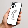 כיסוי בעיצוב אישי עם השם שלך לדגם - Realme P4x 5G בעיצוב חיטה גלית זהב