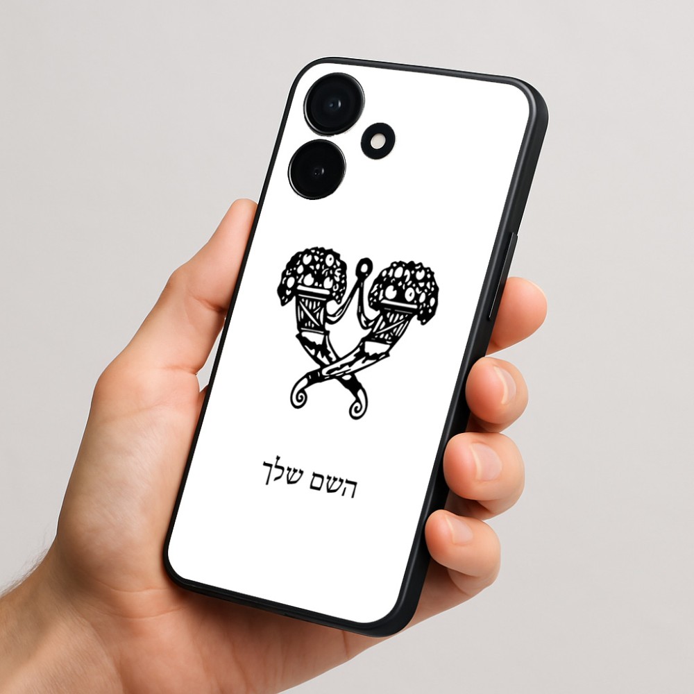 כיסוי בעיצוב אישי עם השם שלך לדגם - Realme P4x 5G בעיצוב פרחי קרן