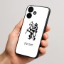 כיסוי בעיצוב אישי עם השם שלך לדגם - Realme P4x 5G בעיצוב אריה