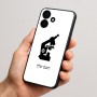 כיסוי בעיצוב אישי עם השם שלך לדגם - Realme P4x 5G בעיצוב מיקרוסקופ