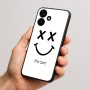 כיסוי בעיצוב אישי עם השם שלך לדגם - Realme P4x 5G בעיצוב סמיילי