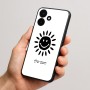 כיסוי בעיצוב אישי עם השם שלך לדגם - Realme P4x 5G בעיצוב שמש