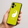 כיסוי בעיצוב אישי עם השם שלך לדגם - Realme P4x 5G בעיצוב סמל יינג יאנג