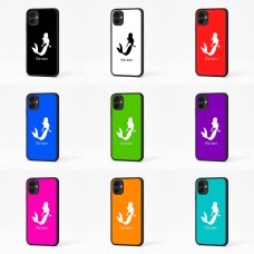 כיסוי בעיצוב אישי עם השם שלך לדגם - Samsung Galaxy A04 בעיצוב בתולת ים - אישה