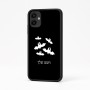 כיסוי בעיצוב אישי עם השם שלך לדגם - Samsung Galaxy A04 בעיצוב עטלפים