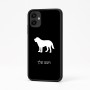 כיסוי בעיצוב אישי עם השם שלך לדגם - Samsung Galaxy A04 בעיצוב כלב