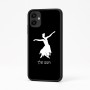 כיסוי בעיצוב אישי עם השם שלך לדגם - Samsung Galaxy A04 בעיצוב בלרינה