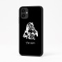 כיסוי בעיצוב אישי עם השם שלך לדגם - Samsung Galaxy A04 בעיצוב סנטה קלאוס