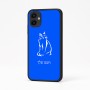 כיסוי בעיצוב אישי עם השם שלך לדגם - Samsung Galaxy A04 בעיצוב חתול