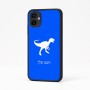 כיסוי בעיצוב אישי עם השם שלך לדגם - Samsung Galaxy A04 בעיצוב דינוזאור