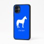 כיסוי בעיצוב אישי עם השם שלך לדגם - Samsung Galaxy A04 בעיצוב סוס