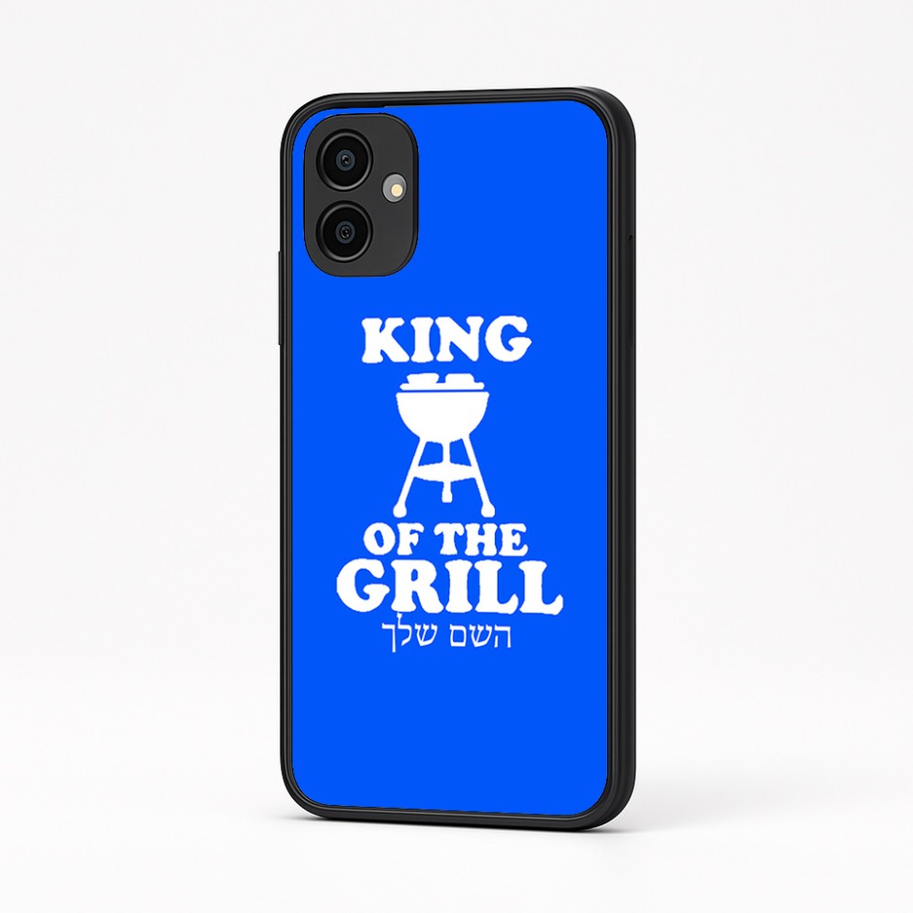 כיסוי בעיצוב אישי עם השם שלך לדגם - Samsung Galaxy A04 בעיצוב מלך הגריל