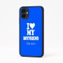 כיסוי בעיצוב אישי עם השם שלך לדגם - Samsung Galaxy A04 בעיצוב אוהבת את החבר שלי