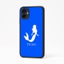 כיסוי בעיצוב אישי עם השם שלך לדגם - Samsung Galaxy A04 בעיצוב בתולת ים - אישה