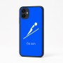 כיסוי בעיצוב אישי עם השם שלך לדגם - Samsung Galaxy A04 בעיצוב קפיצת סקי אולימפית