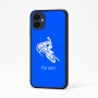 כיסוי בעיצוב אישי עם השם שלך לדגם - Samsung Galaxy A04 בעיצוב אופנוע שלג