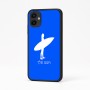 כיסוי בעיצוב אישי עם השם שלך לדגם - Samsung Galaxy A04 בעיצוב גלישה - גלישה
