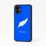 כיסוי בעיצוב אישי עם השם שלך לדגם - Samsung Galaxy A04 בעיצוב נוצת נוצה