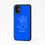 כיסוי בעיצוב אישי עם השם שלך לדגם - Samsung Galaxy A04 בעיצוב יד