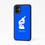 כיסוי בעיצוב אישי עם השם שלך לדגם - Samsung Galaxy A04 בעיצוב מיקרוסקופ