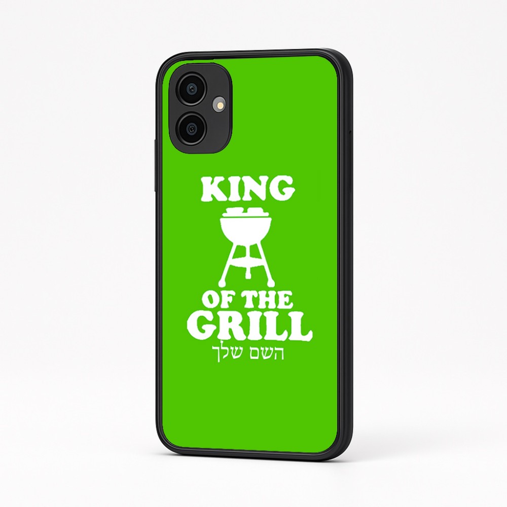כיסוי בעיצוב אישי עם השם שלך לדגם - Samsung Galaxy A04 בעיצוב מלך הגריל