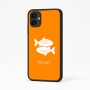 כיסוי בעיצוב אישי עם השם שלך לדגם - Samsung Galaxy A04 בעיצוב מזלות - דגים
