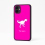 כיסוי בעיצוב אישי עם השם שלך לדגם - Samsung Galaxy A04 בעיצוב דינוזאור
