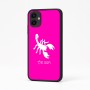 כיסוי בעיצוב אישי עם השם שלך לדגם - Samsung Galaxy A04 בעיצוב עקרב