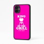 כיסוי בעיצוב אישי עם השם שלך לדגם - Samsung Galaxy A04 בעיצוב מלך הגריל