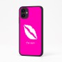 כיסוי בעיצוב אישי עם השם שלך לדגם - Samsung Galaxy A04 בעיצוב שפתיים - נשיקה