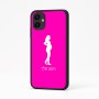 כיסוי בעיצוב אישי עם השם שלך לדגם - Samsung Galaxy A04 בעיצוב אישה בהריון