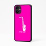 כיסוי בעיצוב אישי עם השם שלך לדגם - Samsung Galaxy A04 בעיצוב סקסופון