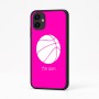 כיסוי בעיצוב אישי עם השם שלך לדגם - Samsung Galaxy A04 בעיצוב כדורסל