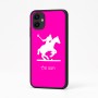 כיסוי בעיצוב אישי עם השם שלך לדגם - Samsung Galaxy A04 בעיצוב שחקן פולו - סוס