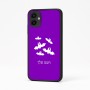 כיסוי בעיצוב אישי עם השם שלך לדגם - Samsung Galaxy A04 בעיצוב עטלפים