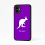 כיסוי בעיצוב אישי עם השם שלך לדגם - Samsung Galaxy A04 בעיצוב קנגורו