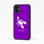 כיסוי בעיצוב אישי עם השם שלך לדגם - Samsung Galaxy A04 בעיצוב עקרב