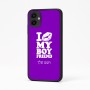 כיסוי בעיצוב אישי עם השם שלך לדגם - Samsung Galaxy A04 בעיצוב נשקי את חבר שלי