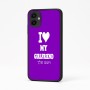 כיסוי בעיצוב אישי עם השם שלך לדגם - Samsung Galaxy A04 בעיצוב אוהב את החברה שלי