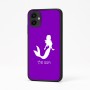 כיסוי בעיצוב אישי עם השם שלך לדגם - Samsung Galaxy A04 בעיצוב בתולת ים - אישה