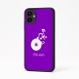 כיסוי בעיצוב אישי עם השם שלך לדגם - Samsung Galaxy A04 בעיצוב תקליטור - אזור מוזיקה