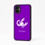 כיסוי בעיצוב אישי עם השם שלך לדגם - Samsung Galaxy A04 בעיצוב מזלות - עקרב