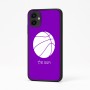 כיסוי בעיצוב אישי עם השם שלך לדגם - Samsung Galaxy A04 בעיצוב כדורסל