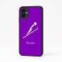 כיסוי בעיצוב אישי עם השם שלך לדגם - Samsung Galaxy A04 בעיצוב קפיצת סקי אולימפית