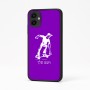 כיסוי בעיצוב אישי עם השם שלך לדגם - Samsung Galaxy A04 בעיצוב ילד סקייטבורד