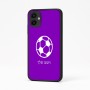 כיסוי בעיצוב אישי עם השם שלך לדגם - Samsung Galaxy A04 בעיצוב כדורגל כדור כדורגל