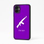 כיסוי בעיצוב אישי עם השם שלך לדגם - Samsung Galaxy A04 בעיצוב אק 47