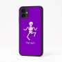 כיסוי בעיצוב אישי עם השם שלך לדגם - Samsung Galaxy A04 בעיצוב סקלטון