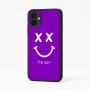 כיסוי בעיצוב אישי עם השם שלך לדגם - Samsung Galaxy A04 בעיצוב סמיילי