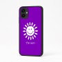 כיסוי בעיצוב אישי עם השם שלך לדגם - Samsung Galaxy A04 בעיצוב שמש
